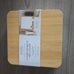 3 compartment organizer